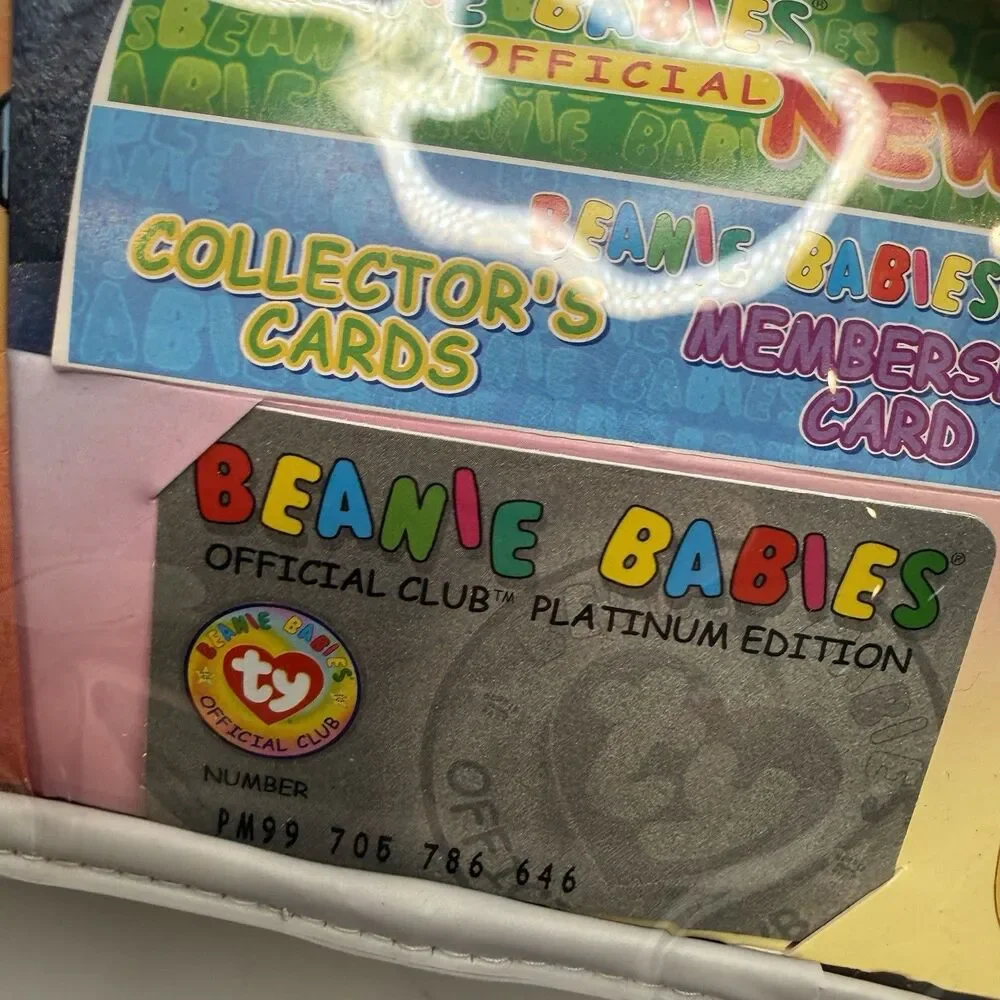 Ty Beanie Babies Platinum Edition Club Kit Sealed Vintage Collectible NEW